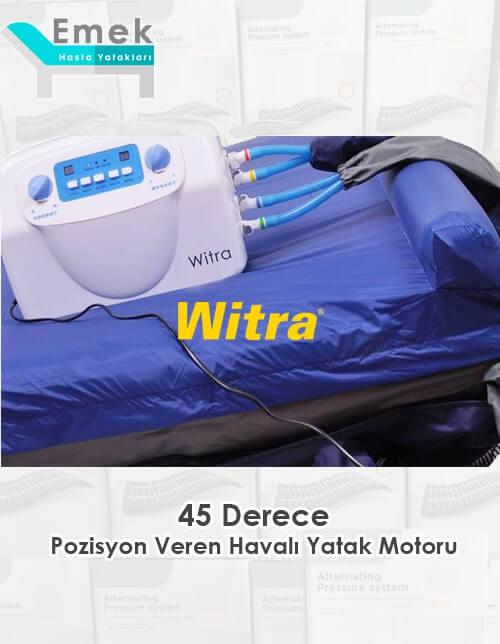 45 Derece Pozisyon Veren Havalı Yatak Motoru