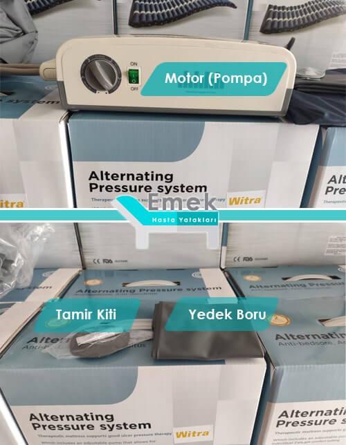 Boru Tipi Havalı Yatak EY-502 Aksesuarları