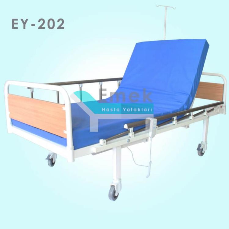 2 Motorlu MDF Başlıklı Hasta Yatağı EY-202