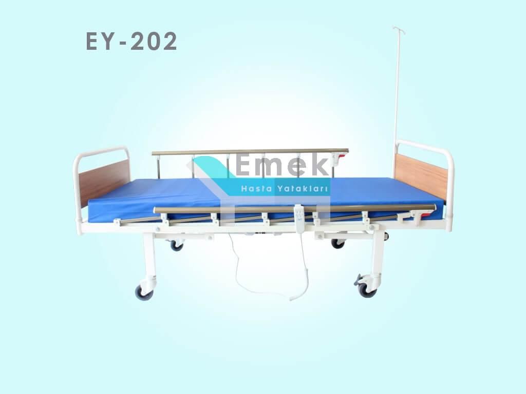 2 Motorlu MDF Başlıklı Hasta Yatağı EY-202