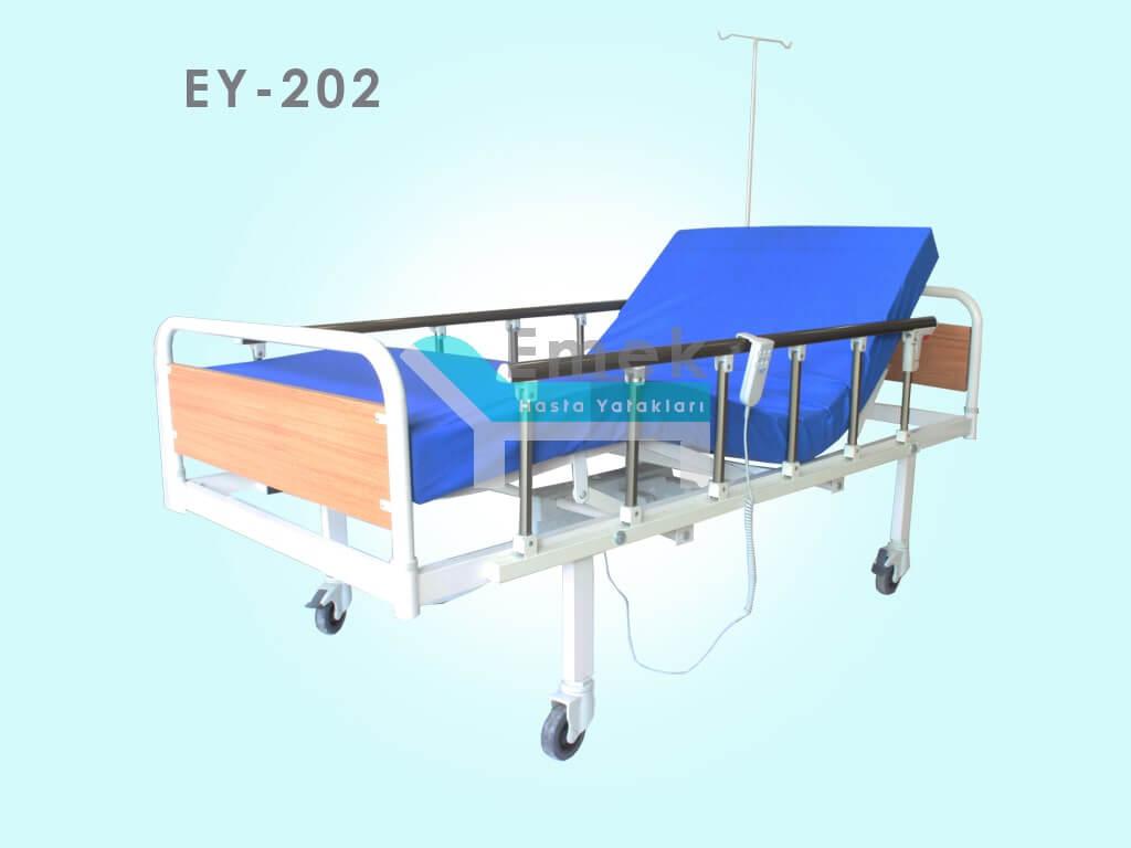 2 Motorlu MDF Başlıklı Hasta Yatağı EY-202