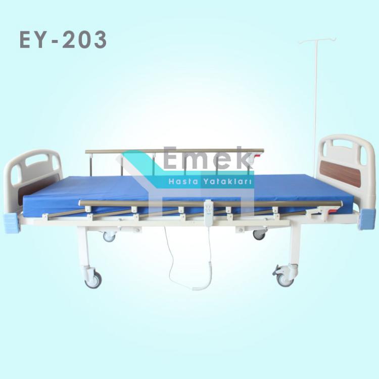2 Motorlu ABS Başlıklı Hasta Yatağı EY-203